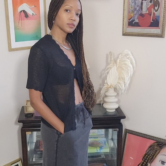 🔥SOLD🔥 Vintage Sag Harbor Loose Knit Cardigan - Picture 13 of 13